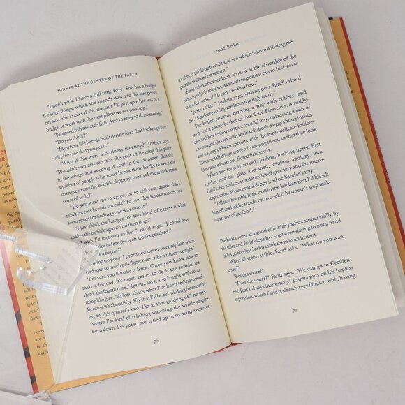 SIGNED Dinner at the Center of the Earth Novel Nathan Englander First Edition HC - Picture 13 of 15